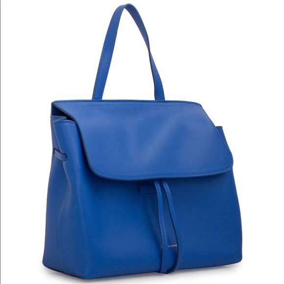 Mansur Gavriel Calf Mini Lady Bag - Royal Blue - Picture 2 of 7